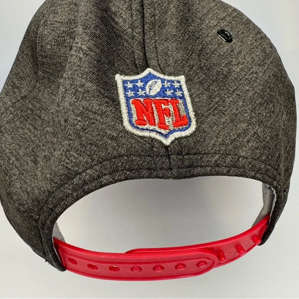 New Era 59fifty San Francisco 49ers Size 7 3/4 Hat Charcoal Red‎ Stipe